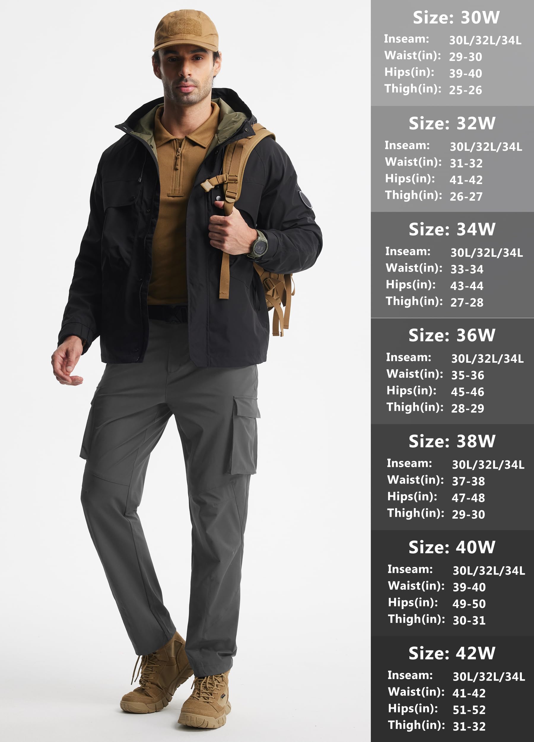 Libin hiking pants straight-leg design suits travel and outdoor activities.