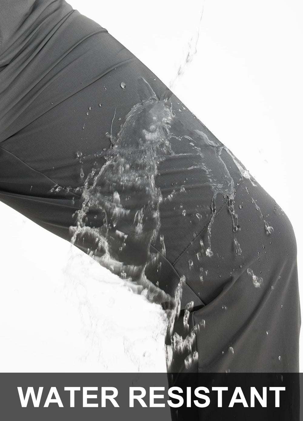 Libin pants feature four-way stretch for flexible movement during activities.