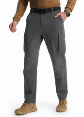 Libin men's hiking pants water-resistant nylon fabric for quick-dry comfort.