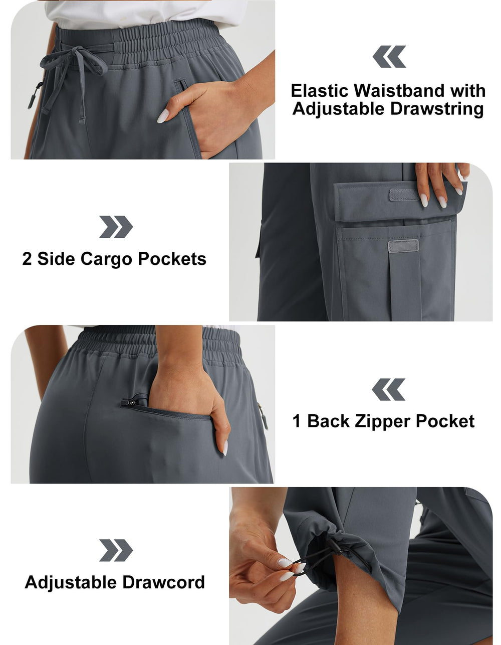 Libin lightweight travel pants fabric dries quickly during outdoor adventures.