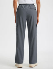 Libin hiking pants side pocket detail showing secure storage options.