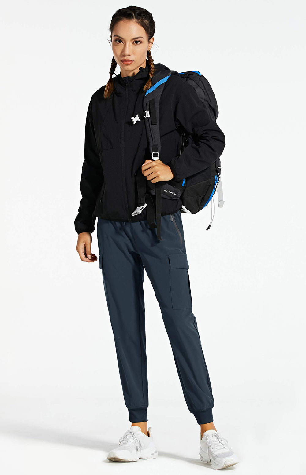 Libin cargo joggers navy travel-ready design supports all-day comfort during trips