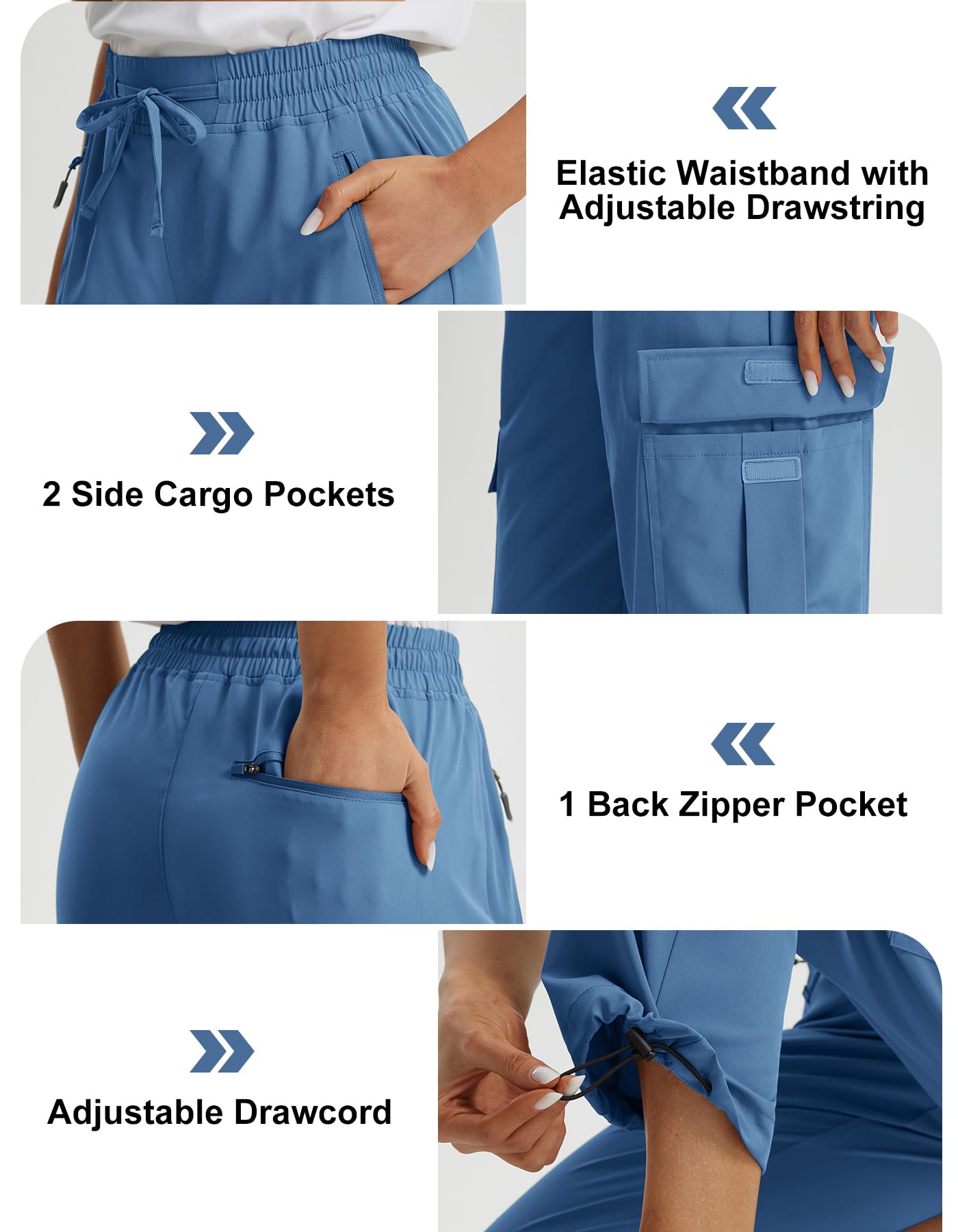Libin women's hiking cargo pants outdoor setup highlighting travel-ready design