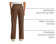 Libin hiking pants pocket detail illustrating multiple secure pockets and zippers