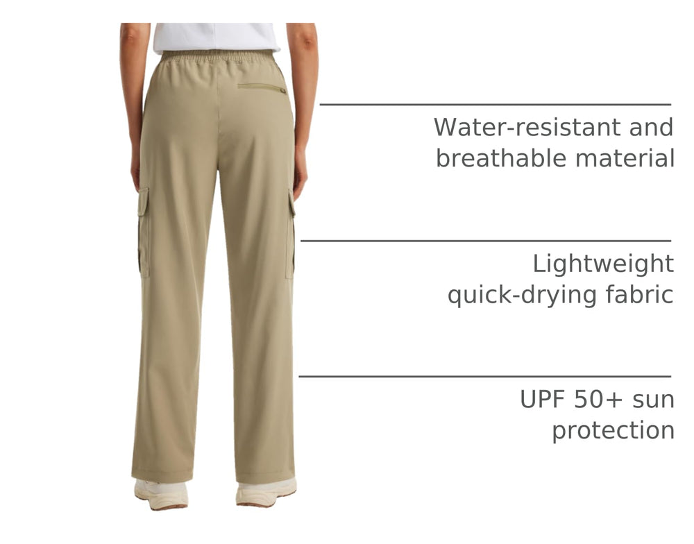 Libin women's hiking pants fabric texture close-up showing quick-dry breathable material
