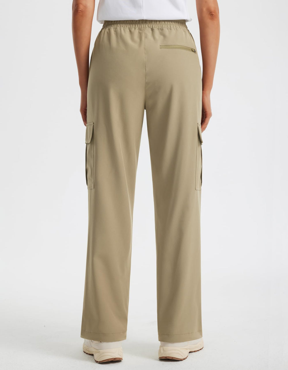 Libin women's hiking pants side pocket close-up for convenient storage