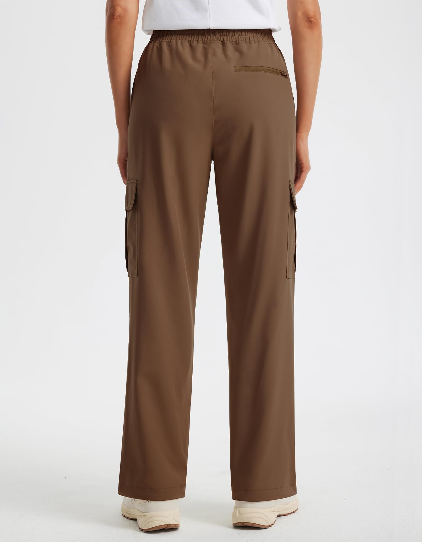 Libin hiking pants side view highlighting adjustable hem for versatile fit