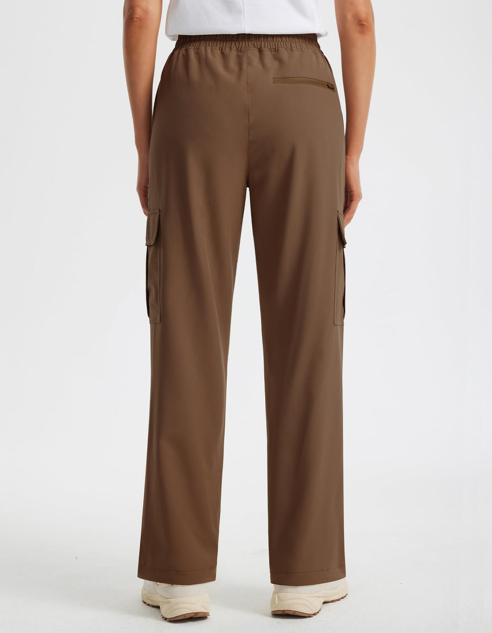 Libin hiking pants side view highlighting adjustable hem for versatile fit
