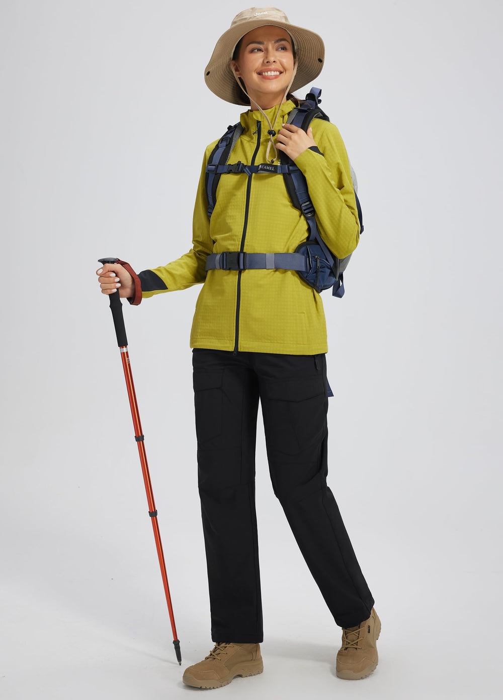 Libin women's hiking pants water-resistant detail for light rain readiness