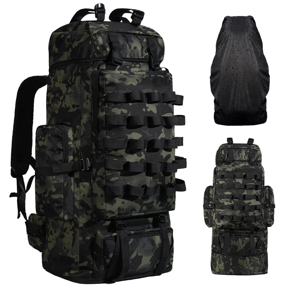 LibSkyln backpack main compartment 100L for multi-day gear storage.