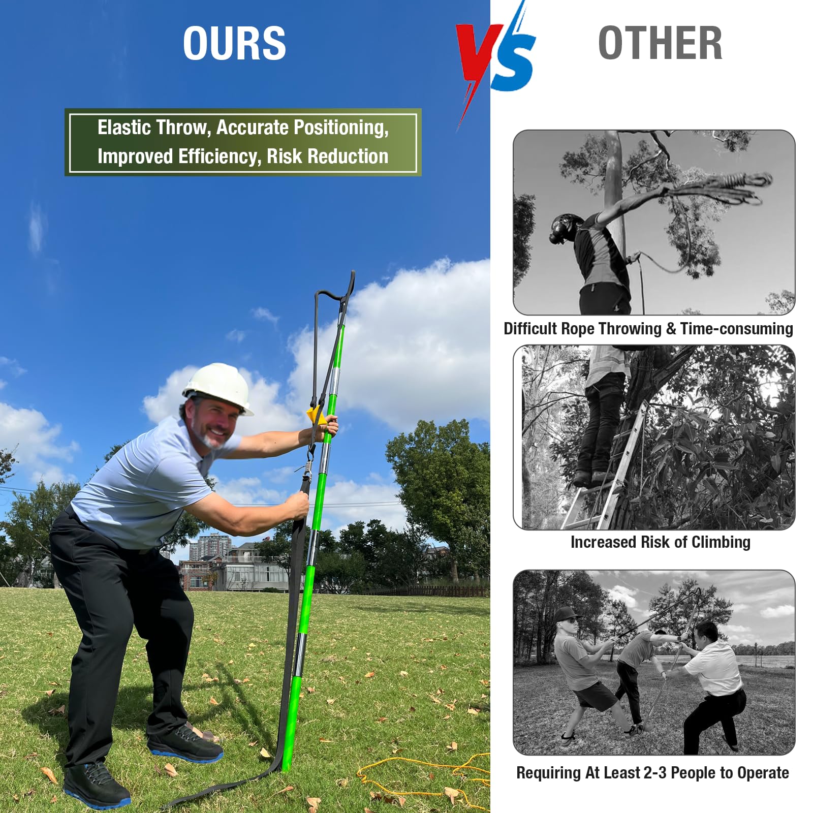 Lichtund slingshot threaded connection ensures stable, repeatable launches for consistent results.