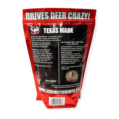 Lick Em Stick Em 6-pack bundle showing multiple 4lb bags for easy sourcing.