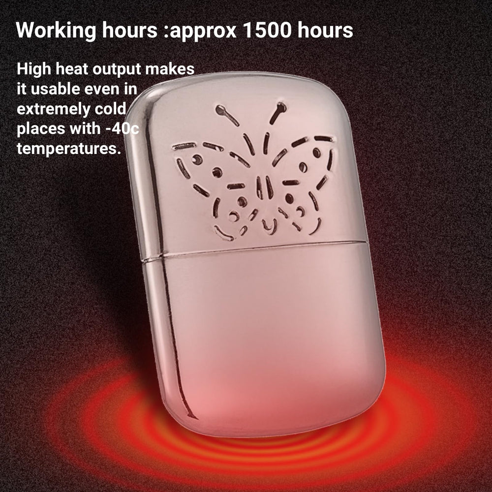 LiebeWH Pocket Hand Warmer fits in pockets for quick warmth between climbs.