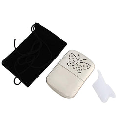 LiebeWH Pocket Hand Warmer with a sleek metal body delivers durable outdoor warmth.
