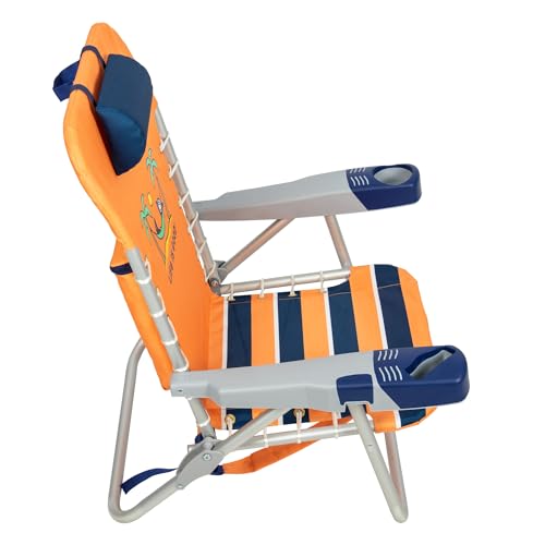 Life is Good backpack chair phone holder keeps device accessible