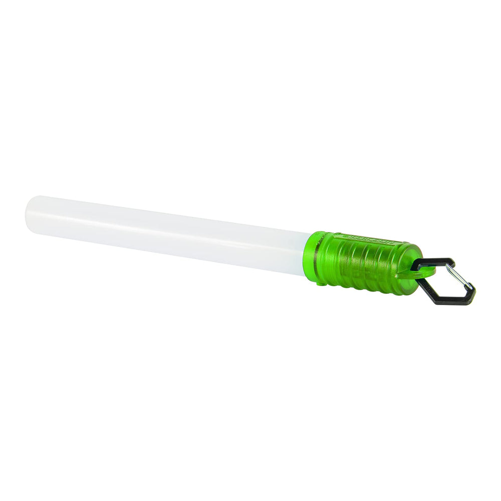 Life+Gear green reusable glow stick adds visibility at night gatherings.