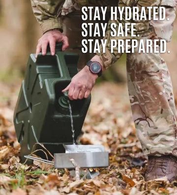 Lifesaver Jerrycan carbon filter reduces taste and odor for pleasant water.