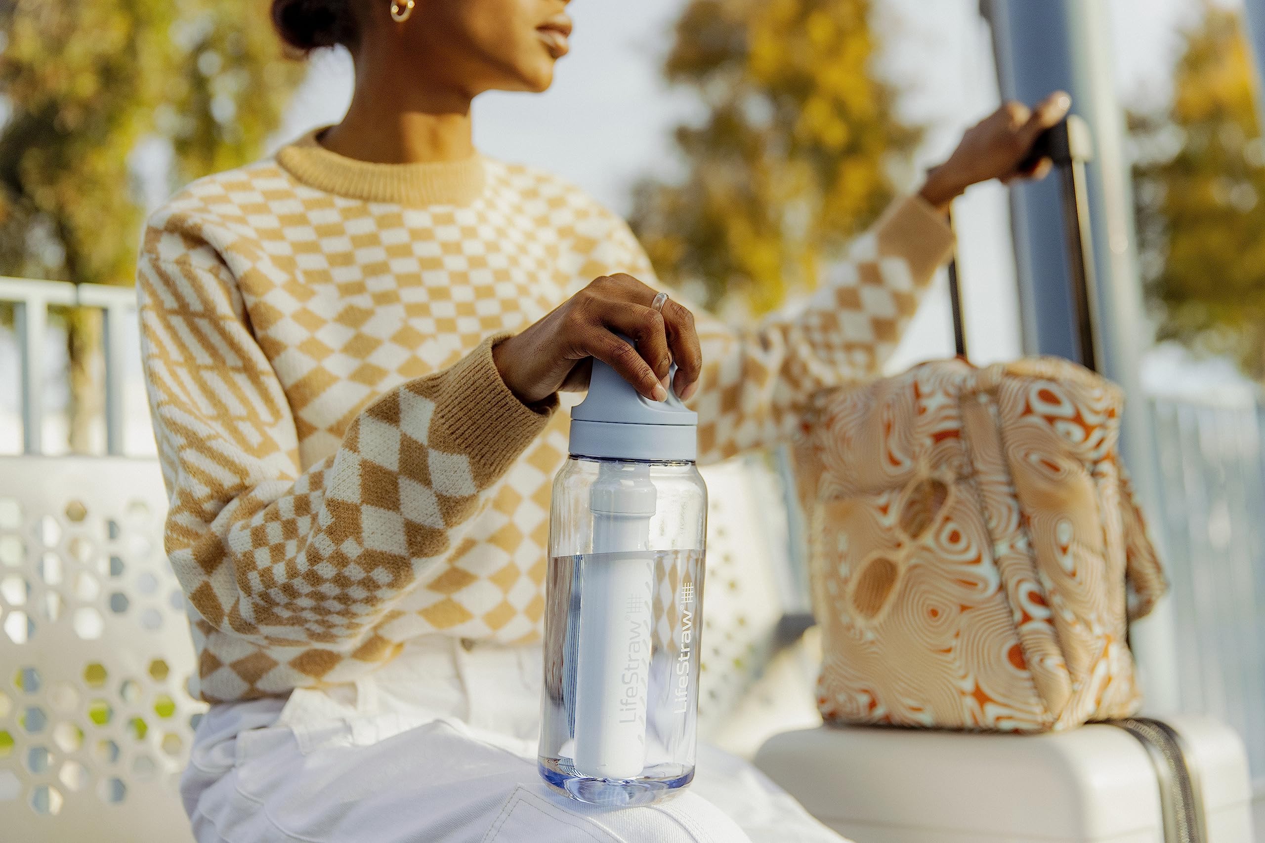 LifeStraw Go Series BPA-free bottle body for healthier hydration on the go