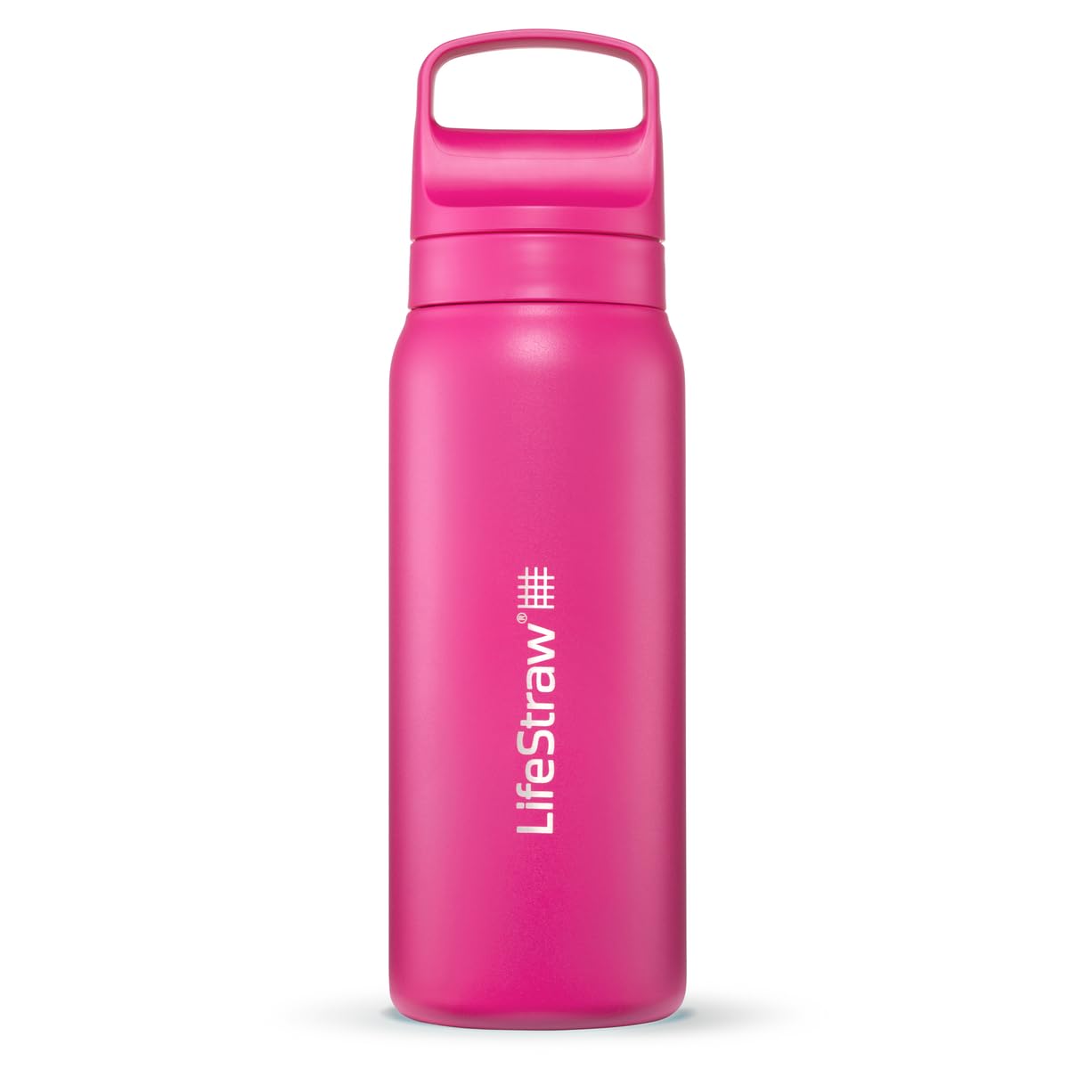 LifeStraw Go Series insulated bottle for on-the-go hydration with safer-tasting water