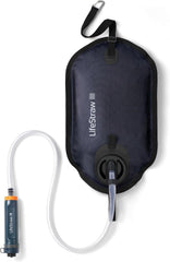 LifeStraw Peak 8L gravity purifier shows portable purification for camping and travel use.