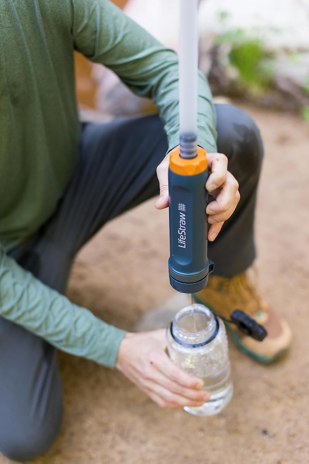 LifeStraw Peak packaging ready for prep kits and travel.