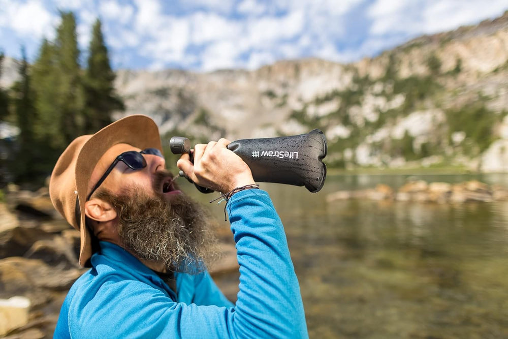 LifeStraw Peak durable shell emphasizes rugged materials for long lasting use.