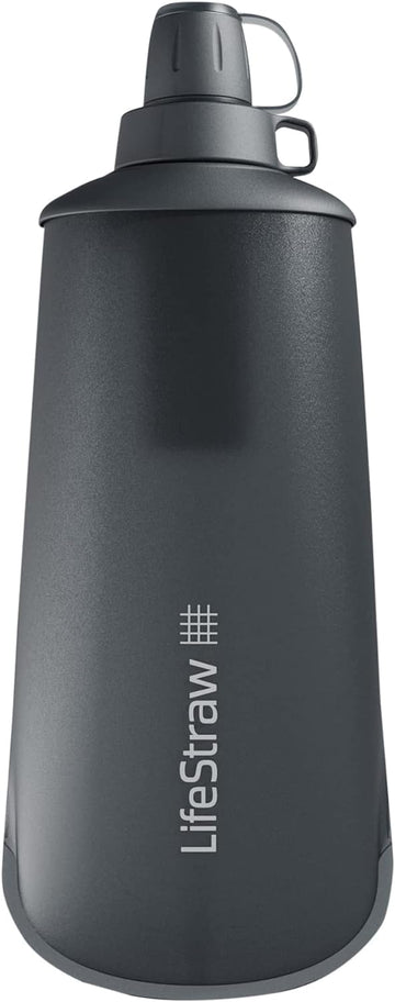 LifeStraw Peak filter membrane demonstrates advanced microfiltration for clean outdoor water.