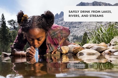 LifeStraw Peak Series lets you drink directly from a water source safely.