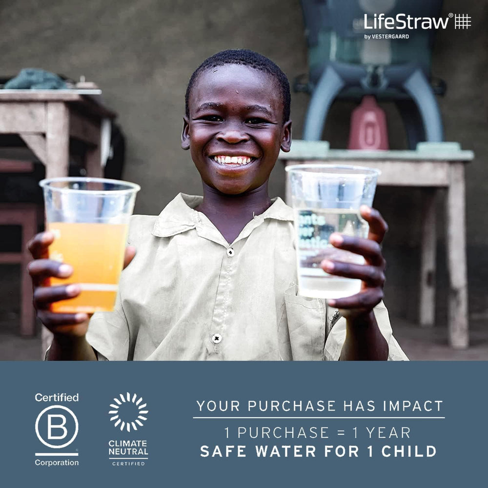 LifeStraw Peak Series durable, leak-proof design built for rugged outdoor use