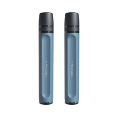 LifeStraw Peak Series two-pack packaging for portable emergency hydration.