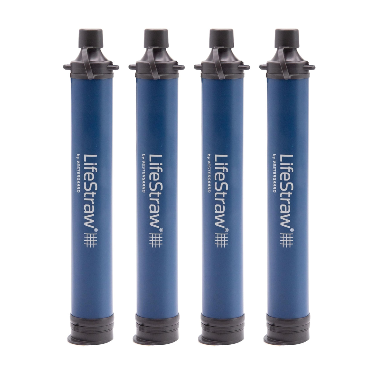 LifeStraw personal water filter for direct outdoor drinking, removes bacteria and parasites.