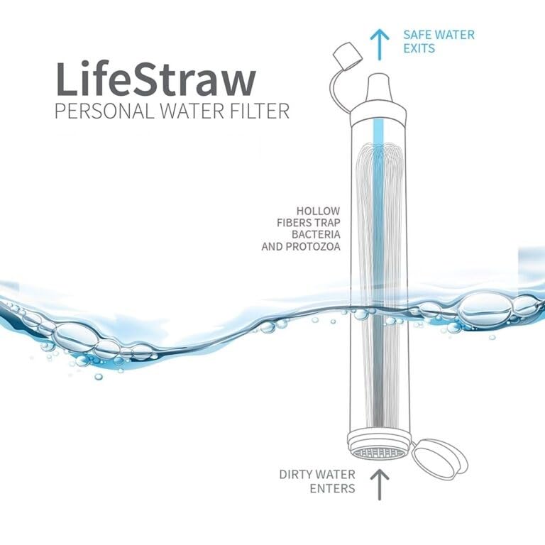 LifeStraw travel water safety on-the-go for rivers and streams