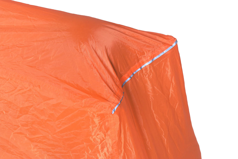Lifesystems reflective-strips top view improves nighttime visibility for rescue situations.