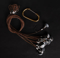 Lifetime Decoys DryHand carabiner loops enable dry hands during fast setup.