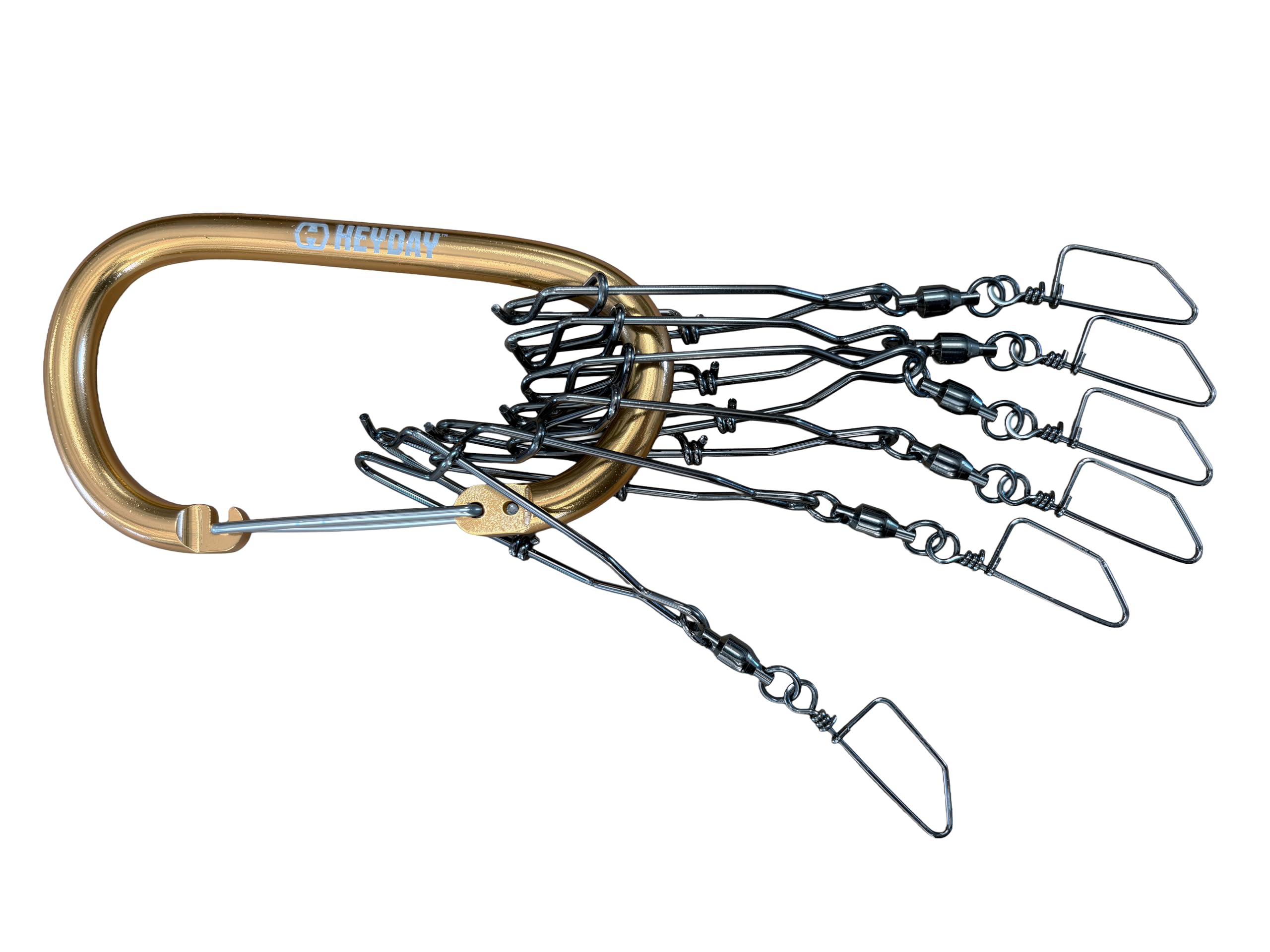 Lifetime Decoys Heyday jerk rig 5ft marine-bungee provides flexible tension for action