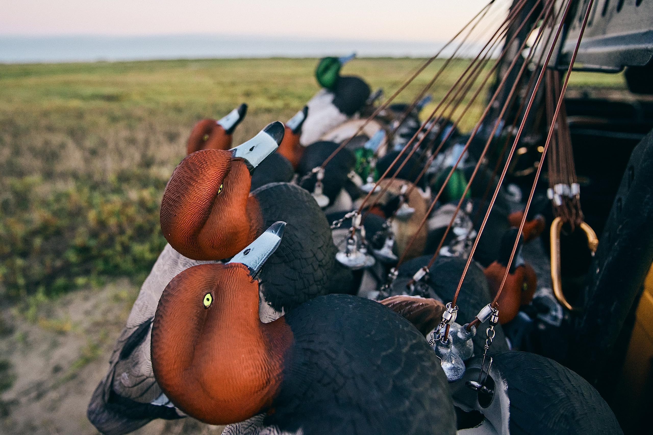 Heyday Redhead realistic movement decoy mimics natural duck behavior.
