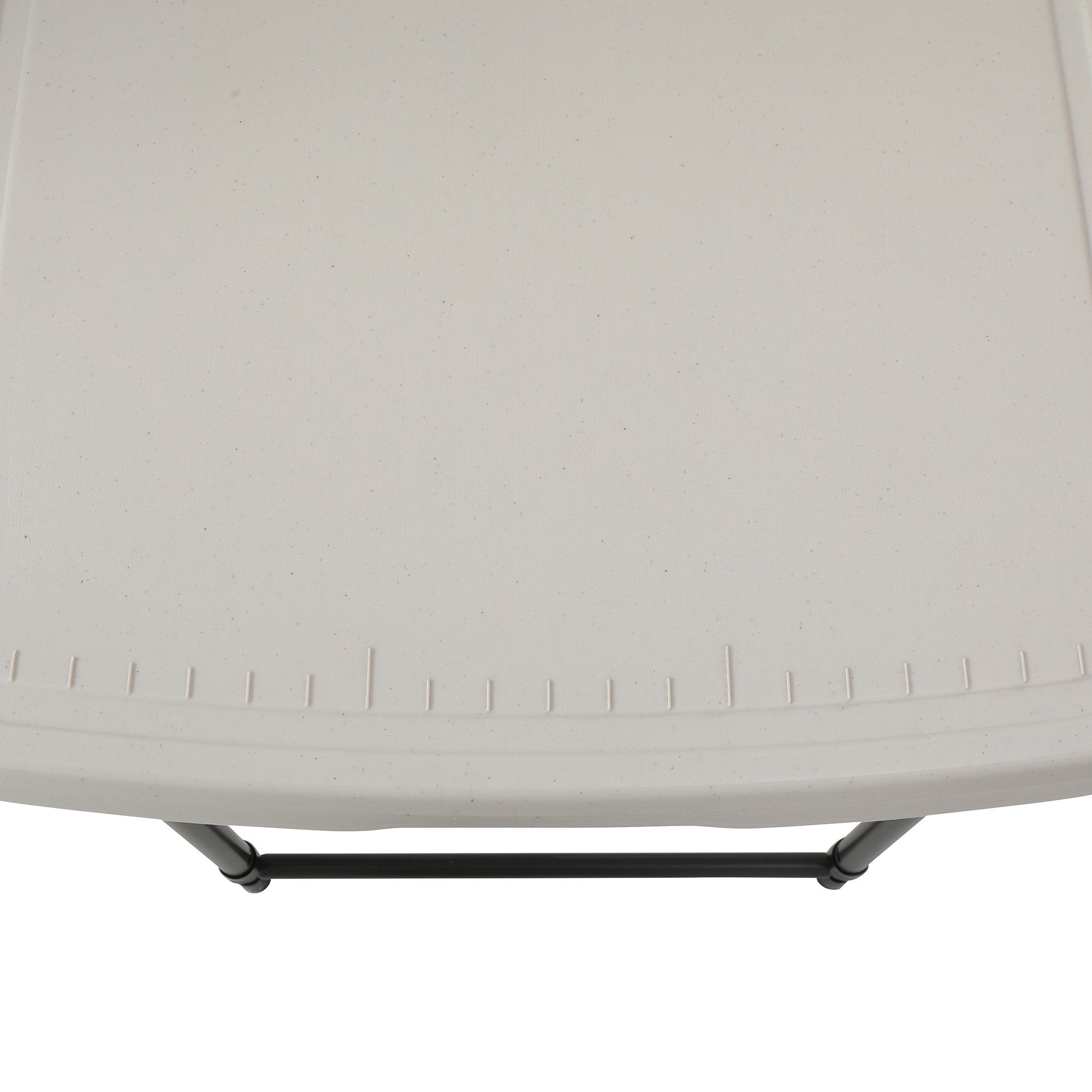 Lifetime fillet table powder-coated frame resists weather and rust