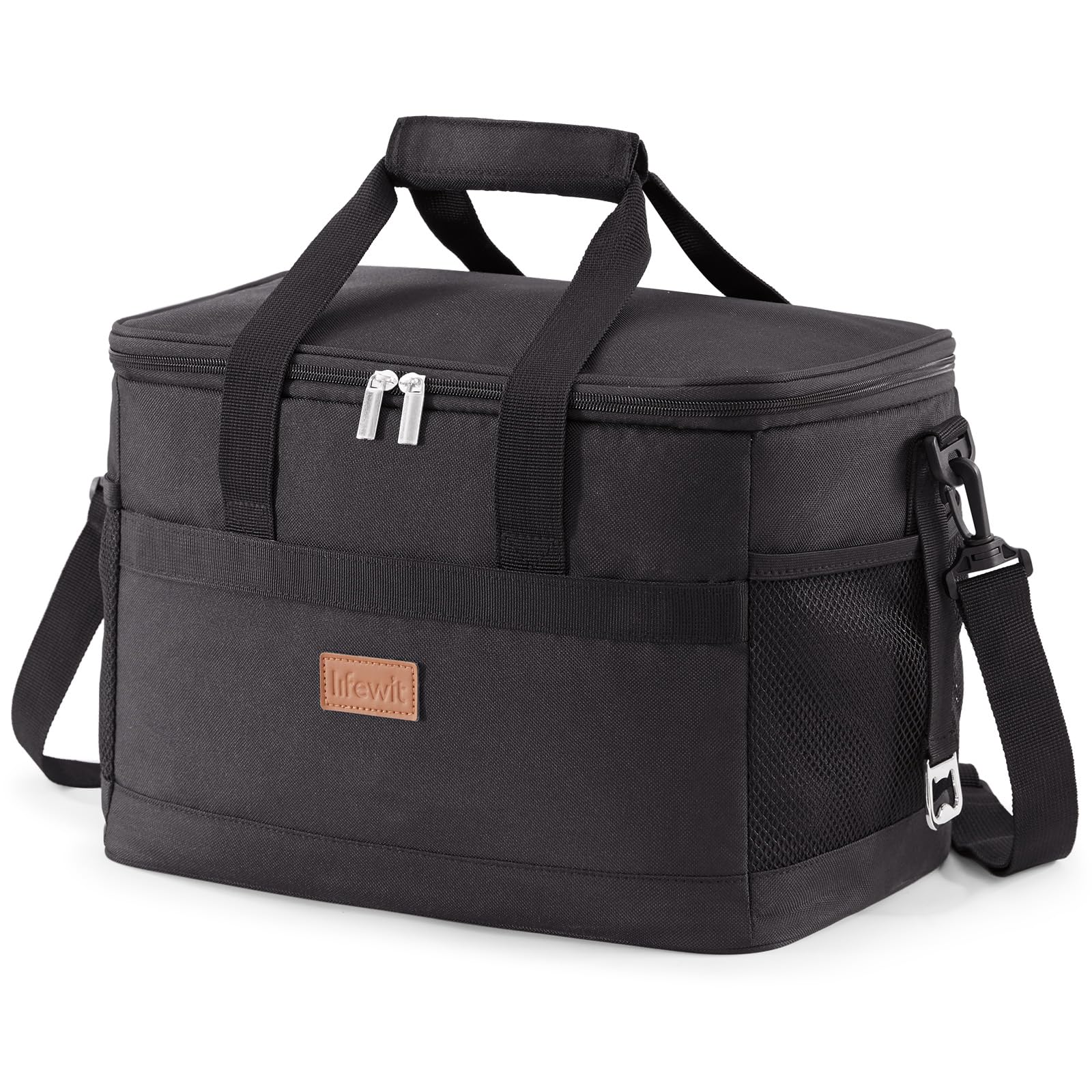 Lifewit cooler bag cap-open enables quick loading for picnics and day trips
