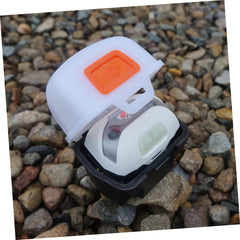 LIFKICH headlamp storage container protects your light and small electronics on hikes.