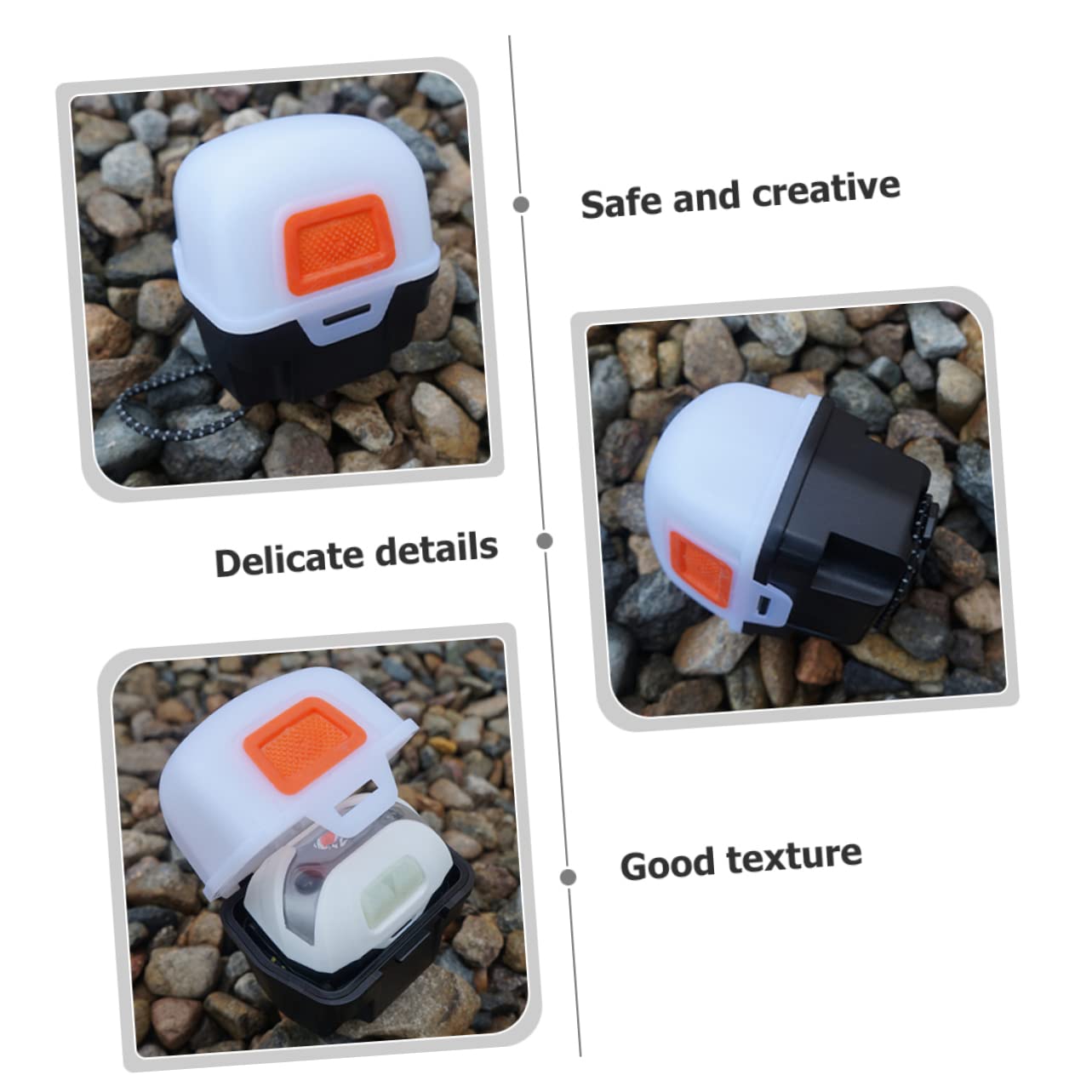 LIFKICH lamp carrying box makes outdoor gear easy to grab before adventures.