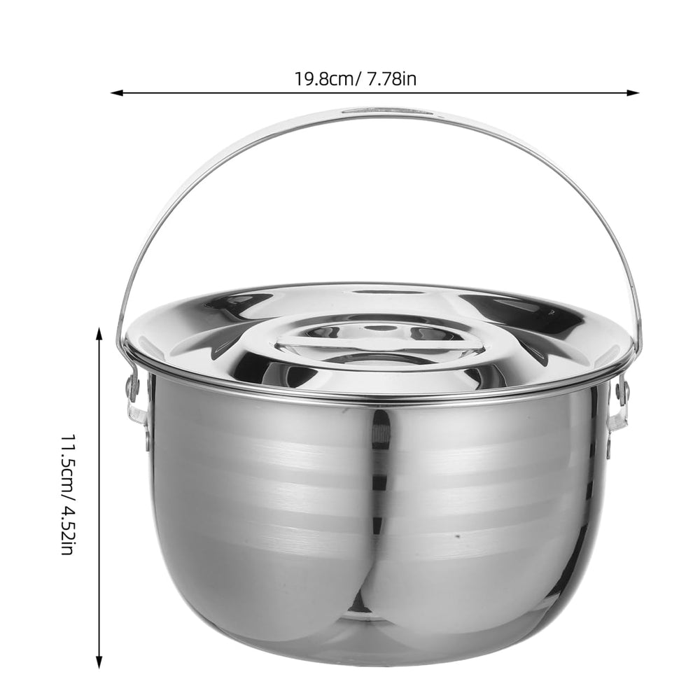 LIFKOME 4-quart capacity pot ready for large stews and soups