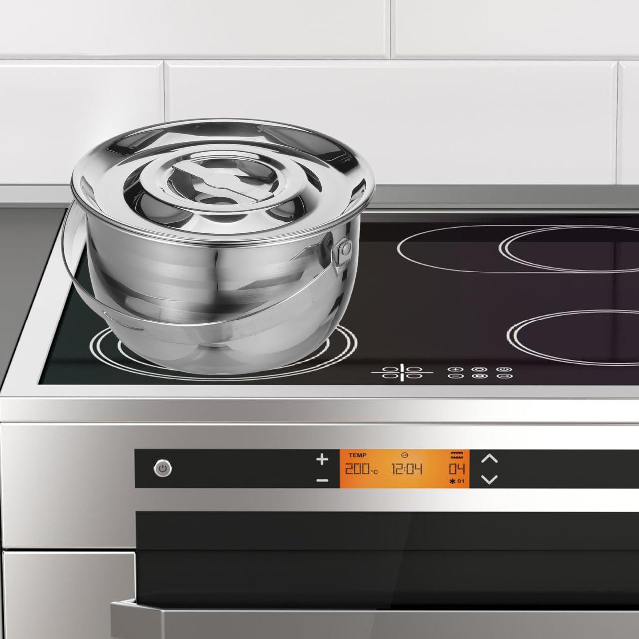 LIFKOME wear-resistant bottom helps even heating on camp stoves
