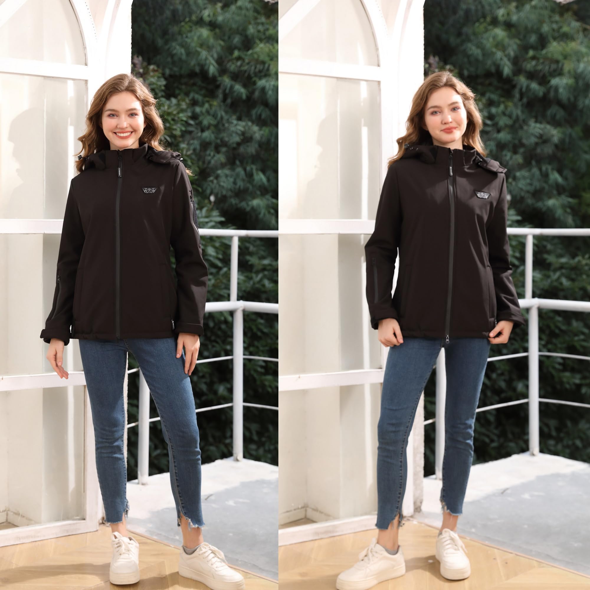 LIFMAGE women’s heated jacket styled for street-ready warmth and practical performance.