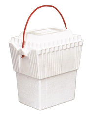 Lifoam 3417 cooler carrying two six-packs for easy transport.