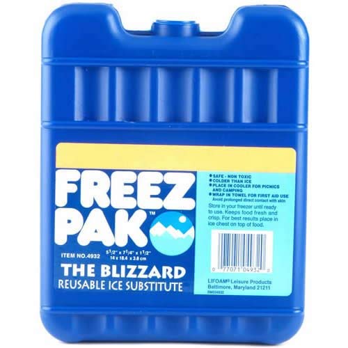 Lifoam Freez Pak medium uses recyclable polypropylene for planet-friendly reuse.