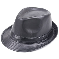 Lifup fedora hat side view highlights comfortable soft fit for all-day use