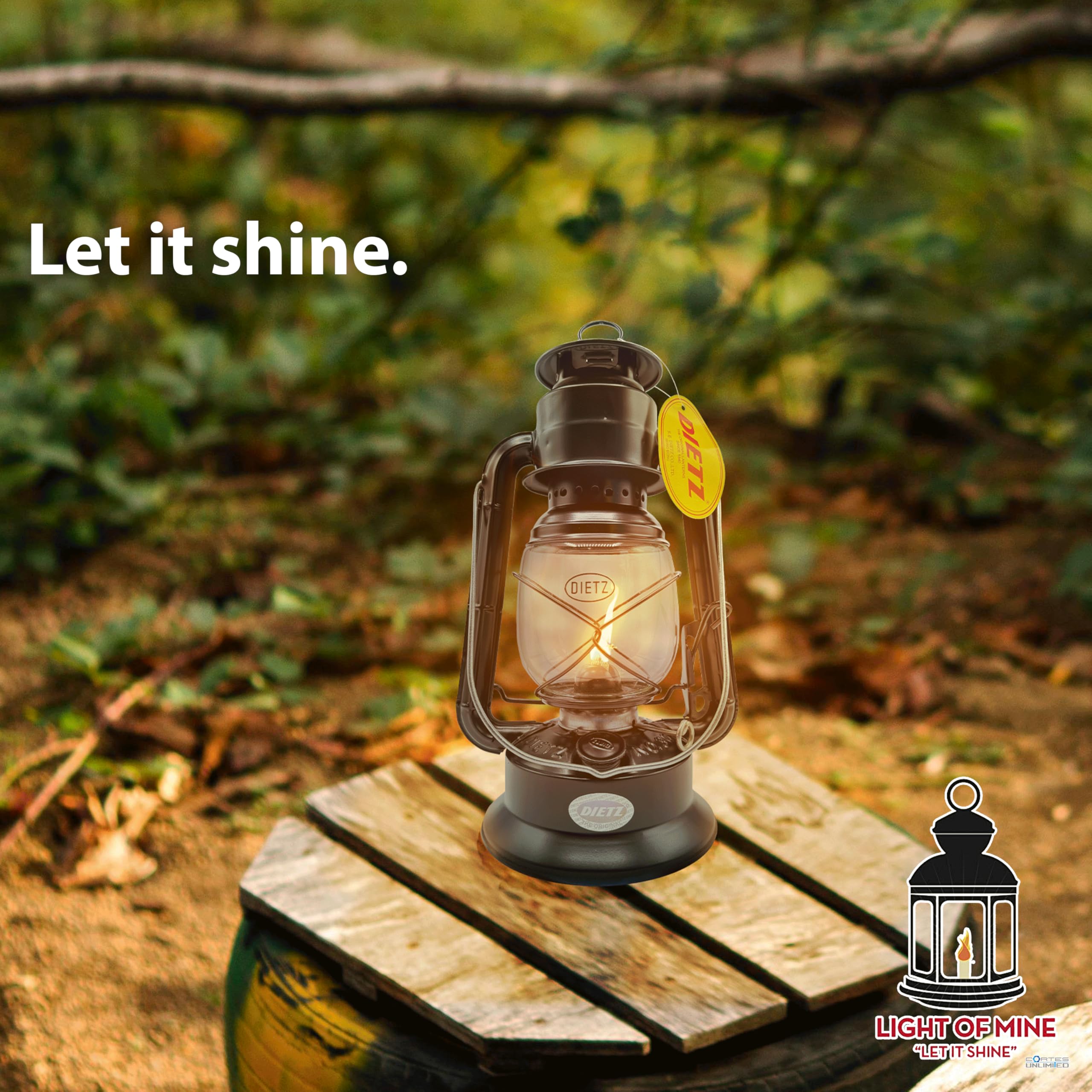 Light of Mine lantern front shows classic design and compatibility