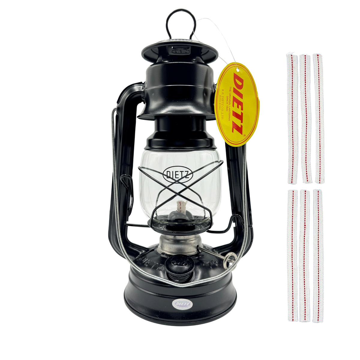 Light of Mine Dietz #76 lantern front view for reliable outdoor lighting.