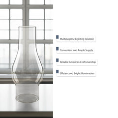 Light of Mine chimney, easy replacement for quick restoration and updated look.