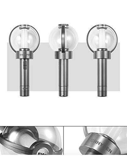 LIGHT STICK ENHYPEN Official lay-flat bag image showing portable, easy-to-carry design.